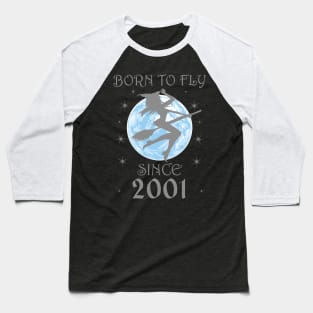 BORN TO FLY SINCE 1937 WITCHCRAFT T-SHIRT | WICCA BIRTHDAY WITCH GIFT Baseball T-Shirt